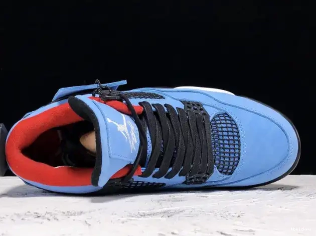 Rep TBkick Air 4 Travis Cactus x Jack Jordan Scott 308497-406 0522